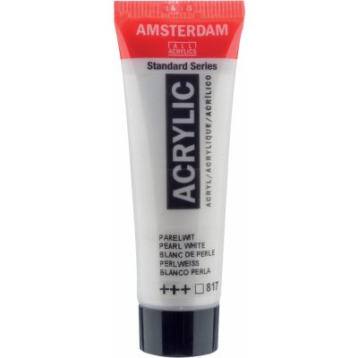 Amsterdam Standard Akrylová barva Pearl White 817 20 ml