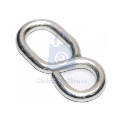 Hák zkracovací, pozinkovaný 80 x 8 mm s pojistkou - hobby balení, balení 1 ks – Sleviste.cz