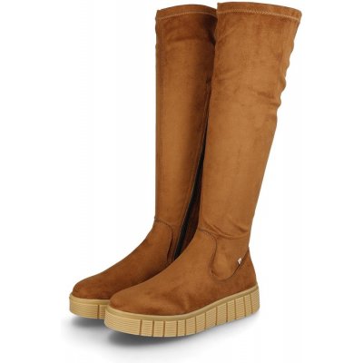 Rieker REVOLUTION Dámské kozačky W1080-24 -R hnědá – Sleviste.cz