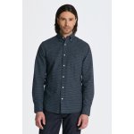 Gant košile reg Tattersall Oxford shirt modrá – Zboží Mobilmania