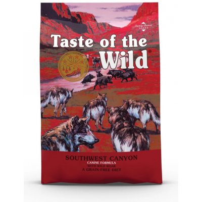Taste of the Wild Southwest Canyon hovězí a divočák 12,2 kg – Hledejceny.cz