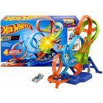 Mattel Hot Wheels Dráha vertikální osmičková herní set s autíčkem – Zboží Dáma