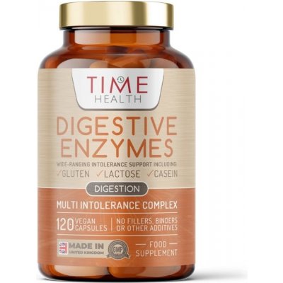 Time Health Trávicí enzymy Multi Intolerance Complex 120 kapslí – Hledejceny.cz