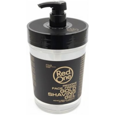 RedOne Gold transparentní gel na holení 1000 ml – Zboží Mobilmania