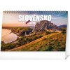 Kalendář Stolový Slovensko 23,1 × 14,5 cm 2 balení 2024