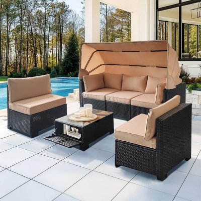 Avenberg Galia černá/modrá + béžové potahy – Zboží Mobilmania