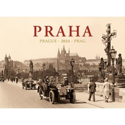 Praha Prague Prag nástěnný 2024