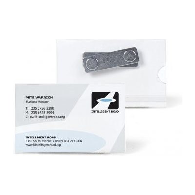 Tarifold jmenovka magnetická, 40 x 79 mm, transparentní – Zboží Živě