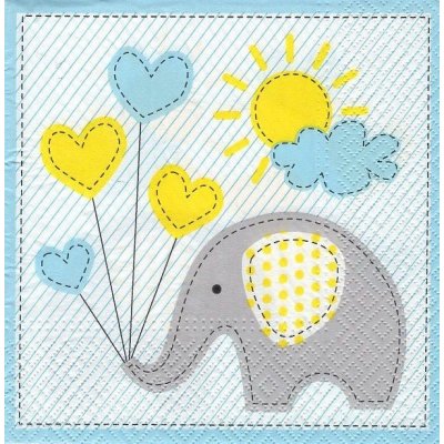 Ubrousek 33x33 BOY – Zboží Dáma