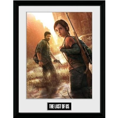 The Last of Us - Ellie a Joel - plakát v rámu 30 x 40 cm, PFC3626 – Zboží Mobilmania