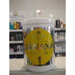 Kallos banánová posilující maska obsahující komplex vitamínů Banana Hair mask with multi-vitamin komplex 1000 ml