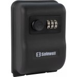 SAFEWELL Schránka na klíče černá – Zboží Mobilmania