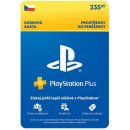 PlayStation Plus Essential dárková karta 235 Kč (1M členství) CZ