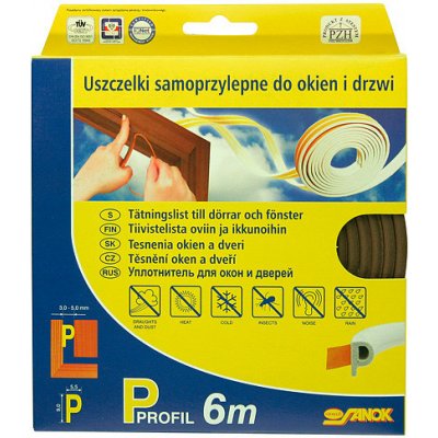 Strend Pro Těsnění Stomil SD-40AX/6-0, E, 9x4 mm, 6 m, hnědé ST2210785 – Zboží Dáma