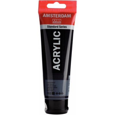 Amsterdam standard series akrylová barva lamp black 120 ml 1 ks – Sleviste.cz