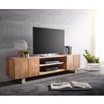 Delife Live Edge 200 cm 4 dvířka 2 přihrádky – Zboží Dáma