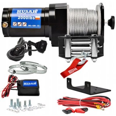 HUSARWINCH Naviják Husarwinch BST 2000, 12V, ocelové lano – Sleviste.cz