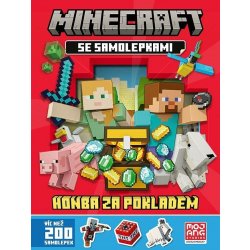 Minecraft Honba za pokladem - se samolepkami