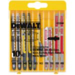 DeWALT DT2290 10-dílná sada do dřeva pro přímočaré pily – Zboží Dáma
