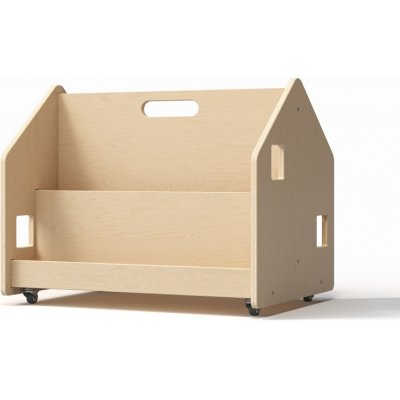 BusyKids Dětská knihovna na kolečkách - Domeček – Zboží Dáma