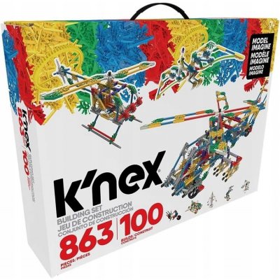 K´NEX 12605 Stavebnice 100 modelů s motorem, 863 ks – Zbozi.Blesk.cz