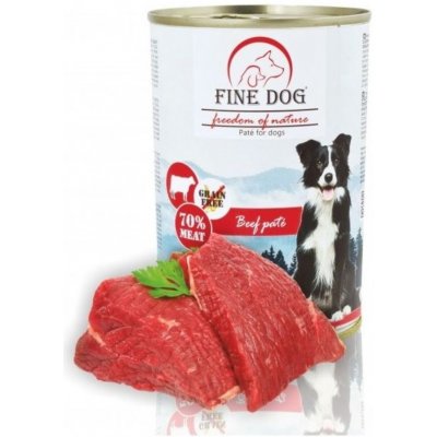 Fine Dog FoN hovězí 70% masa Paté 400 g – Hledejceny.cz