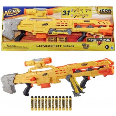 Nerf N-Strike Longshot CS-6 ICON – Zboží Dáma
