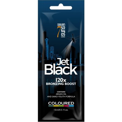 Seven Suns Cosmetics Jet Black 120X násobný bronzer 15 ml