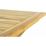 Divero Skládací zahradní stolek DIVERO týkové dřevo neošetřené 80 cm D47274 – Hledejceny.cz