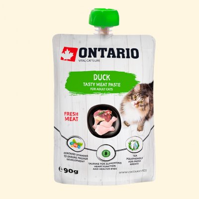 Ontario Duck Fresh Meat Paste 90 g – Zboží Mobilmania