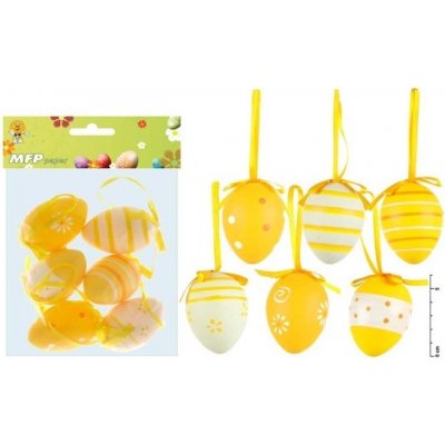 Vajíčka plast 6cm 6ks – Hledejceny.cz