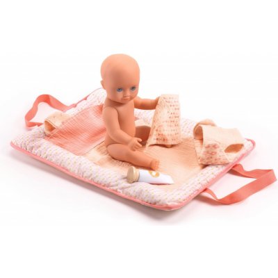 Djeco Přebalovací taška pro panenky Růžová – Zboží Mobilmania