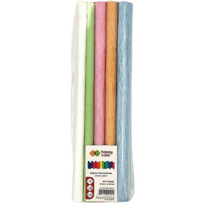 happy color Krepový papír sada perleťový mix 5ks – Sleviste.cz