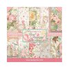 Scrapbooking set Sada papírů 30,5x30,5 190g Rose parfum ( SBBL125) Stamperia SCR513314