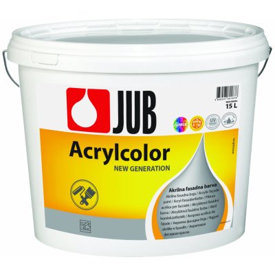 JUB Acrylcolor 2 l bílá – Sleviste.cz