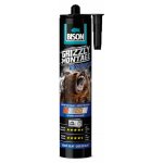 Bison Grizzly Montage Extreme White silné a rychlé montážní lepidlo 435 g – HobbyKompas.cz