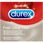 Durex Feel Thin Ultra 3 ks – Zboží Mobilmania