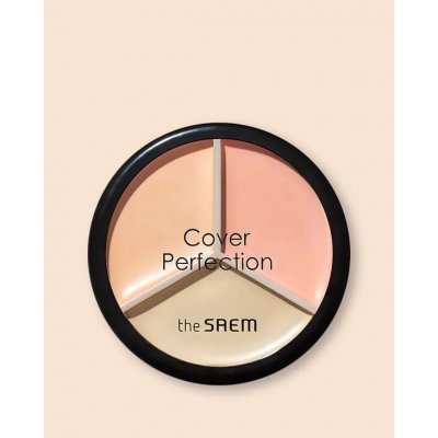The Saem Trojitý korektor na obličej Cover Perfection Triple Pot Concealer No,3 Correct Up Beige 4,5 g – Hledejceny.cz