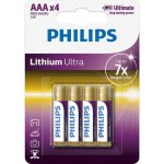 Philips Ultra Lithium AAA 4ks FR03LB4A/10 – Zbozi.Blesk.cz