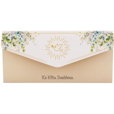 Obálka na peníze s přáním CDL 07, Ke křtu Svatému – Zboží Dáma