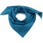 bavlněný šátek jednobarevný malé 21 modrá tyrkys – Zboží Mobilmania