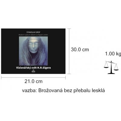 Moderní výzkum vědomí a chápání umění. Vizionářský svět H.R.Gigera - Stanislav Grof – Hledejceny.cz