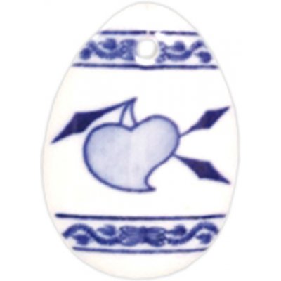 Cibulák Velikonoční ozdoba vajíčko zápich 5,5x3,9 cm 0,20g Originál Český porcelán Dubí – Hledejceny.cz
