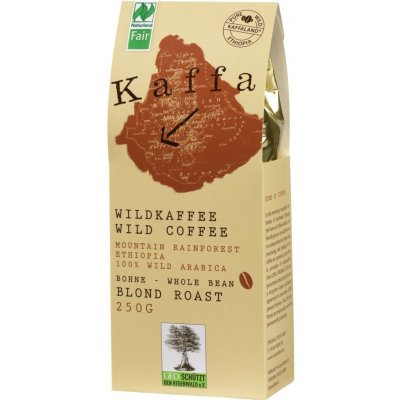 Kaffa Bio mletá divoká káva jemná 250 g – Zboží Dáma