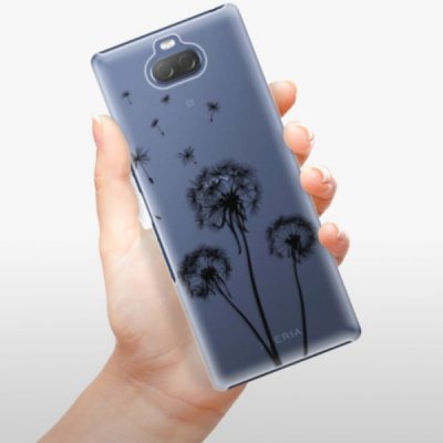 Pouzdro iSaprio - Three Dandelions Sony Xperia 10 Plus černé – Zboží Mobilmania