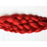 Kanekalon Easy Braid Barva: RED (red - sytá červená), Značka: Easy Braid – Hledejceny.cz