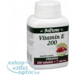 MedPharma Vitamín E 200 mg Forte 107 tablet – Hledejceny.cz