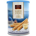 Feiny Biscuits Křupavé trubičky plněné vanilkovým krémem 400 g – Zboží Dáma
