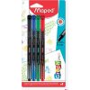 Popisovač Maped Liner Graph´Peps Deco 4 ks, základní barvy 49044