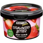 Beauty Jar Yummy jemný peeling s hydratačním účinkem strawberry letter 360 g – Hledejceny.cz
